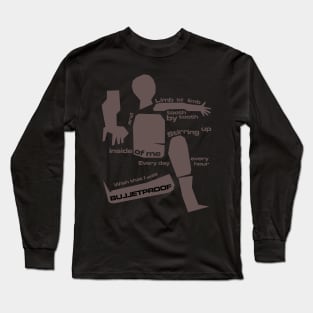 Bulletproof Grey Long Sleeve T-Shirt